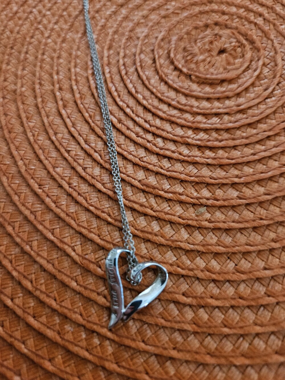 Sterling Silver Necklace With Heart